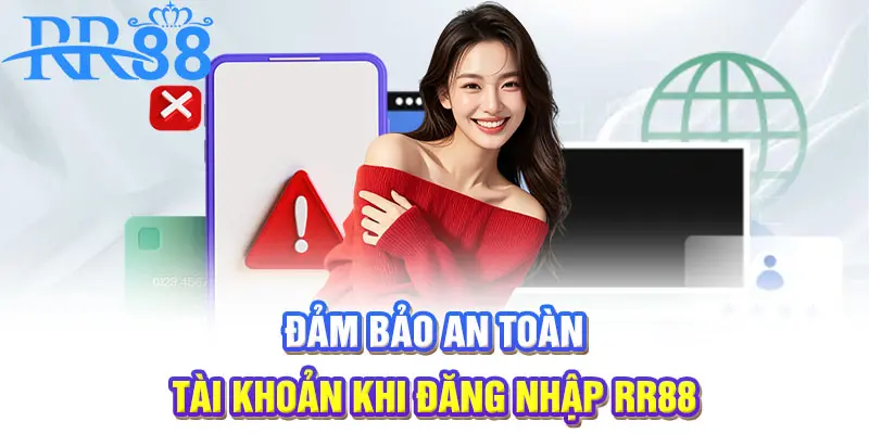 Đảm bảo an toàn tài khoản khi đăng nhập RR88